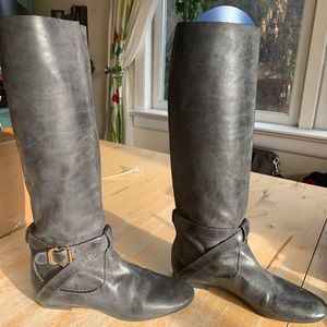 Chloe leather boots size 38.5